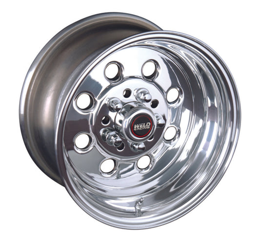 Weld Draglite 15x8 / 5x4.5 & 5x4.75 BP / 5.5in. BS Polished Wheel - Non-Beadlock