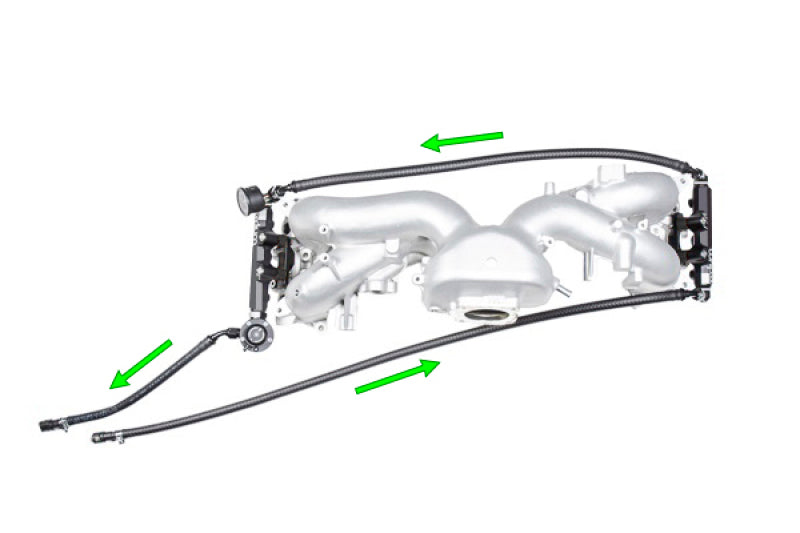 Radium Engineering Subaru EJ Engines Fuel Rail Plumbing - Series