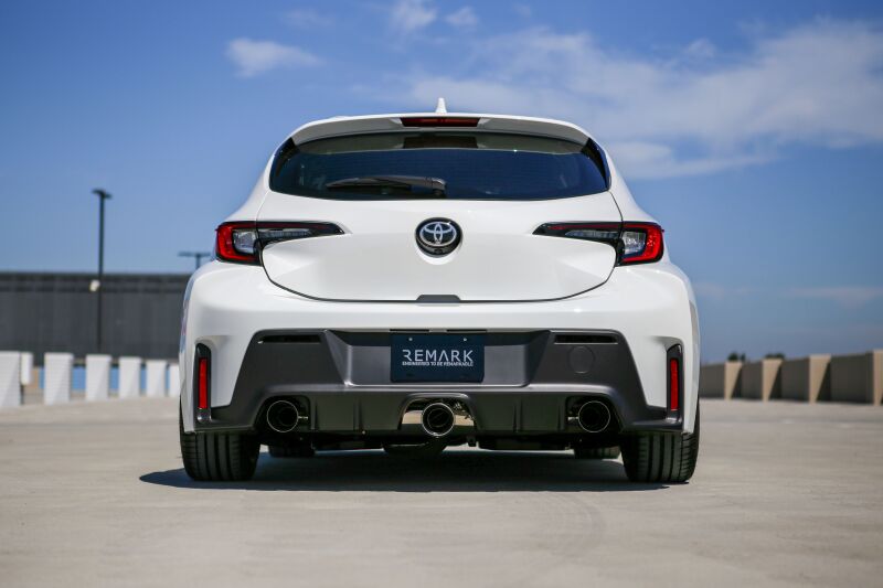 REMARK Catback Exhaust, Toyota GR Corolla, Elite Spec Stainless Center Cover