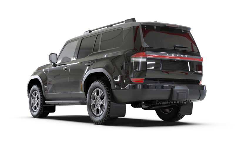 Rally Armor 24-26 Lexus GX 550 Luxury Black UR Mud Flap - Metallic Black Logo