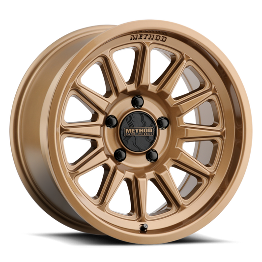 Method MR323 17x8.5 6X135 BP 0 Offset 87mm Bore Gloss Bronze Wheel