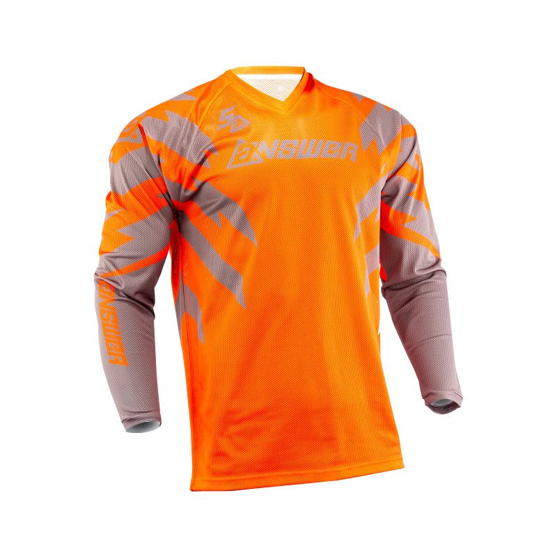 Answer 26 LE Syncron Rizz Vented Jersey Orange/Grey/White - XL