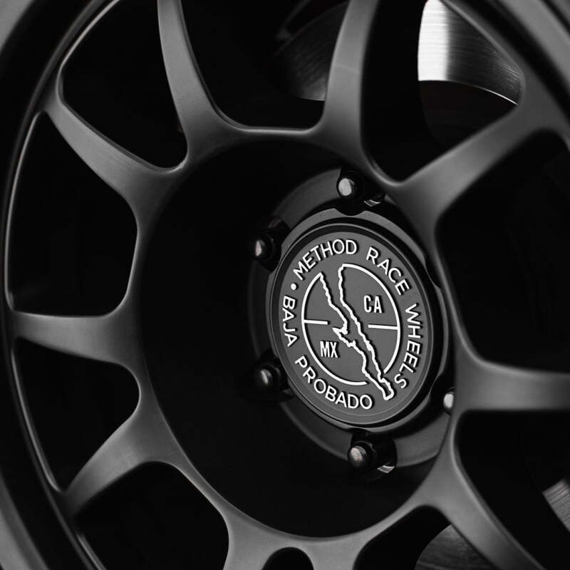 Method Cap BAJA - 86MM - Snap In - Black