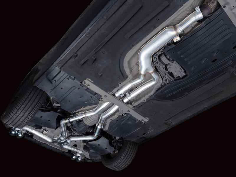 AWE Tuning 22-26 BMW M240i (G42) Track Edition Exhaust - Chrome Silver Tips