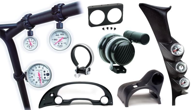 Autometer 98-02 Dodge Ram (exc 02 1500) Single Pod - Black