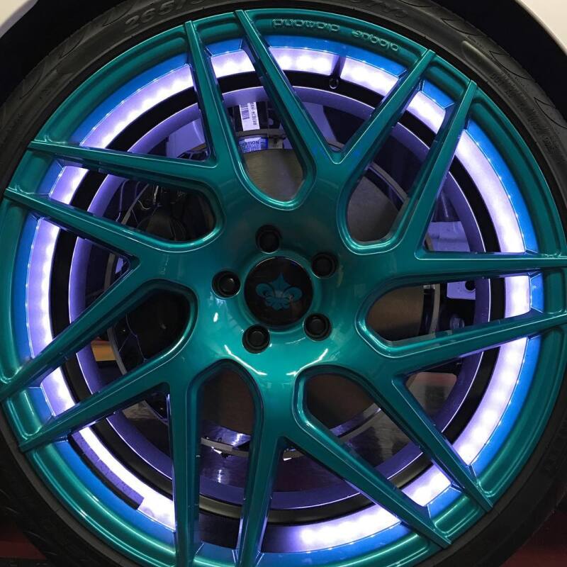 Oracle LED Illuminated Wheel Rings - ColorSHIFT - 15in. - ColorSHIFT No Remote SEE WARRANTY