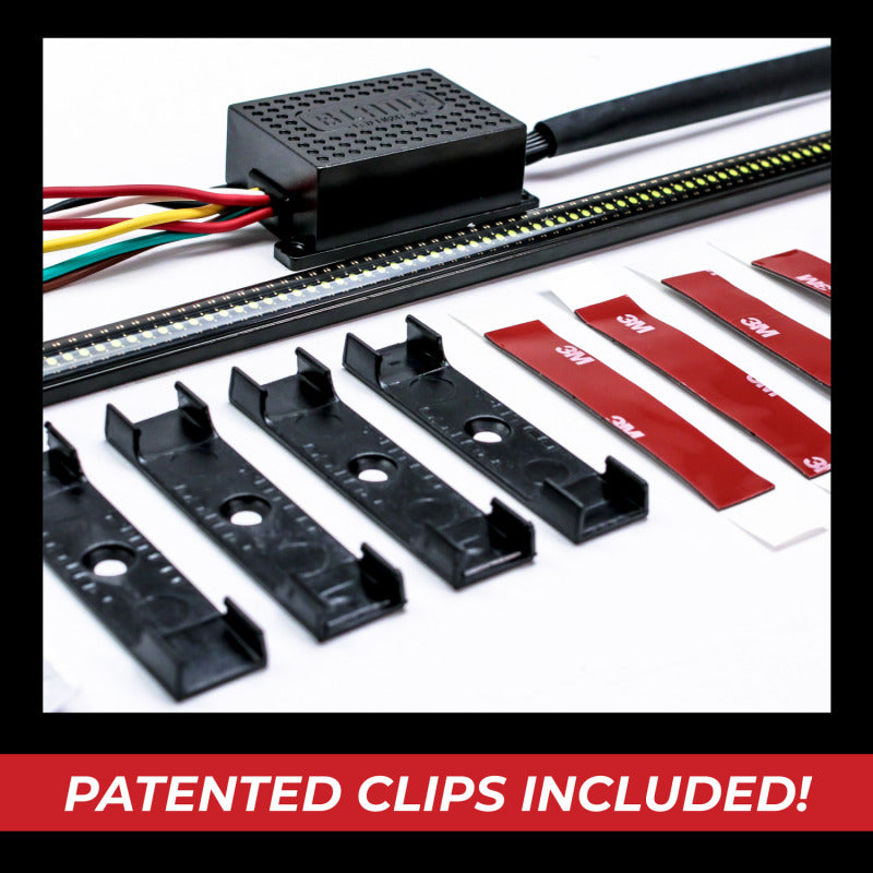 Putco 15-22 Chevy Colorado//20-22 Jeep Gladiator 48in Light Blade Direct Fit Kit Red/Amber/White