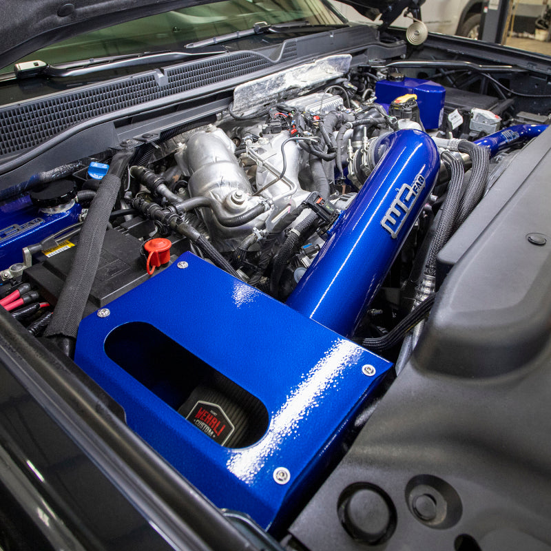 Wehrli 17-19 Chevrolet 6.6L L5P Duramax 4in Intake Kit - Gloss Black