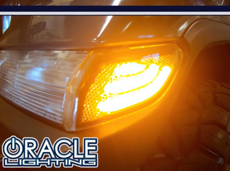 Oracle Jeep Wrangler JL Smoked Lens LED Front Sidemarkers SEE WARRANTY