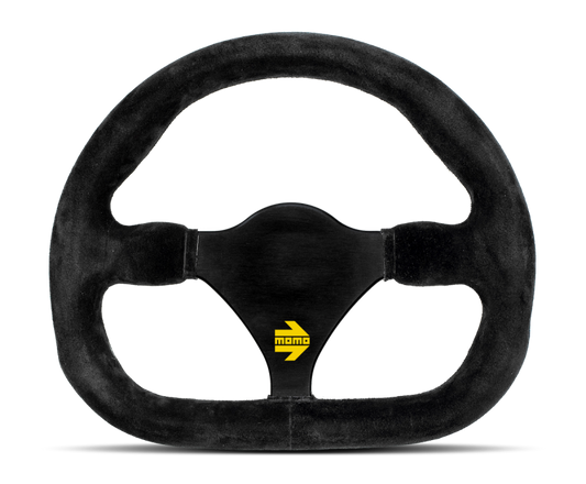 Momo MOD27/C Steering Wheel 270 mm -  Black Suede/Black Spokes