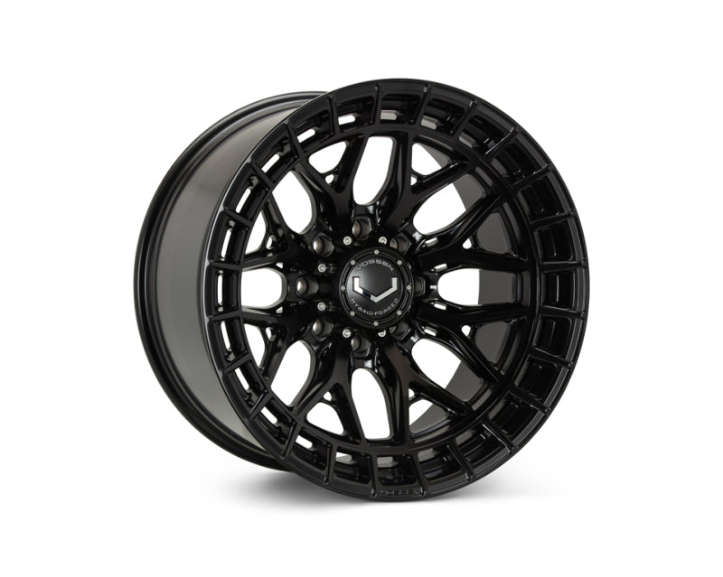 Vossen HFX-1 20x10 / 8x170 / ET18 / 125.1 / Super Deep - Satin Black Wheel