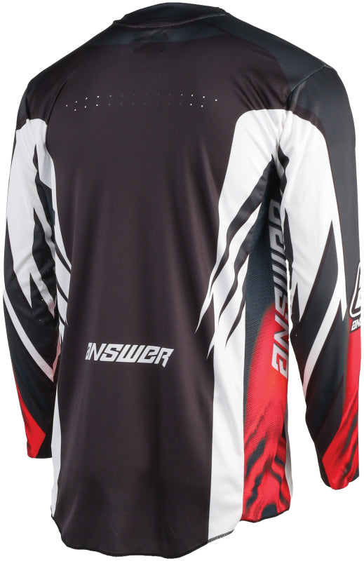 Answer Elite Xotic Jersey Crimson/Black Youth - Large