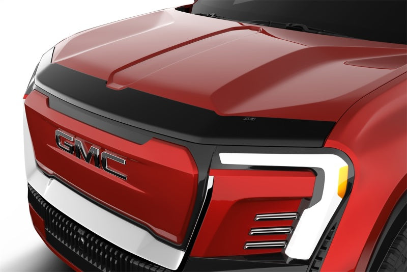 AVS 2024 GMC Sierra EV Aeroskin Low Profile Acrylic Hood Shield - Smoke