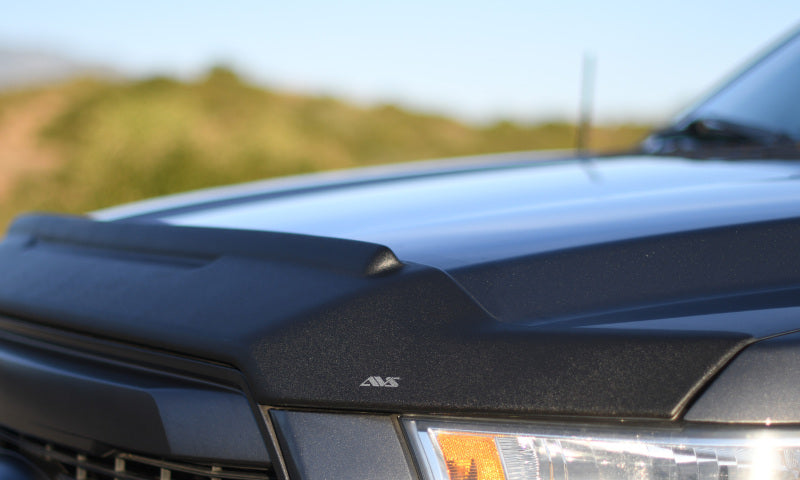 AVS 2024 Ford Ranger Aeroskin II Textured Low Profile Hood Shield - Black