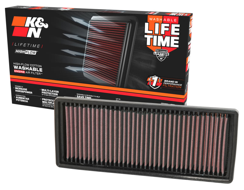 K&N Replacement Air Filter SMART FORTWO 1.0L, 2008