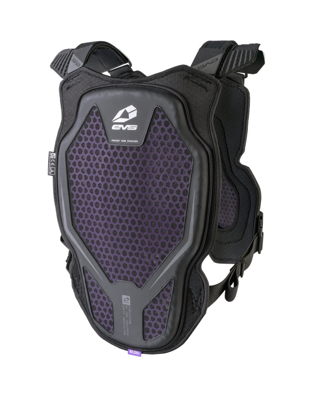 EVS Evo Chest Protector Youth W/ RE ZRO Black -Youth