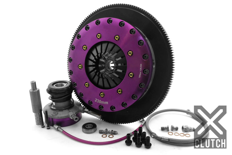 XClutch 10-15 Chevrolet Camaro 6.2L 9in Twin Solid Organic Clutch Kit