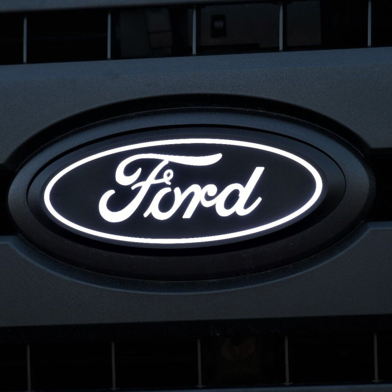 Putco 18-20 Ford F-150 Front Luminix Ford LED Emblem - Fits Honeycomb Grille