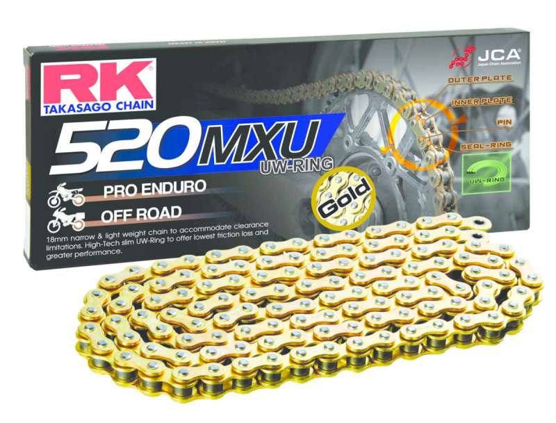 RK Chain GB520MXU-114L UW-Ring - Gold