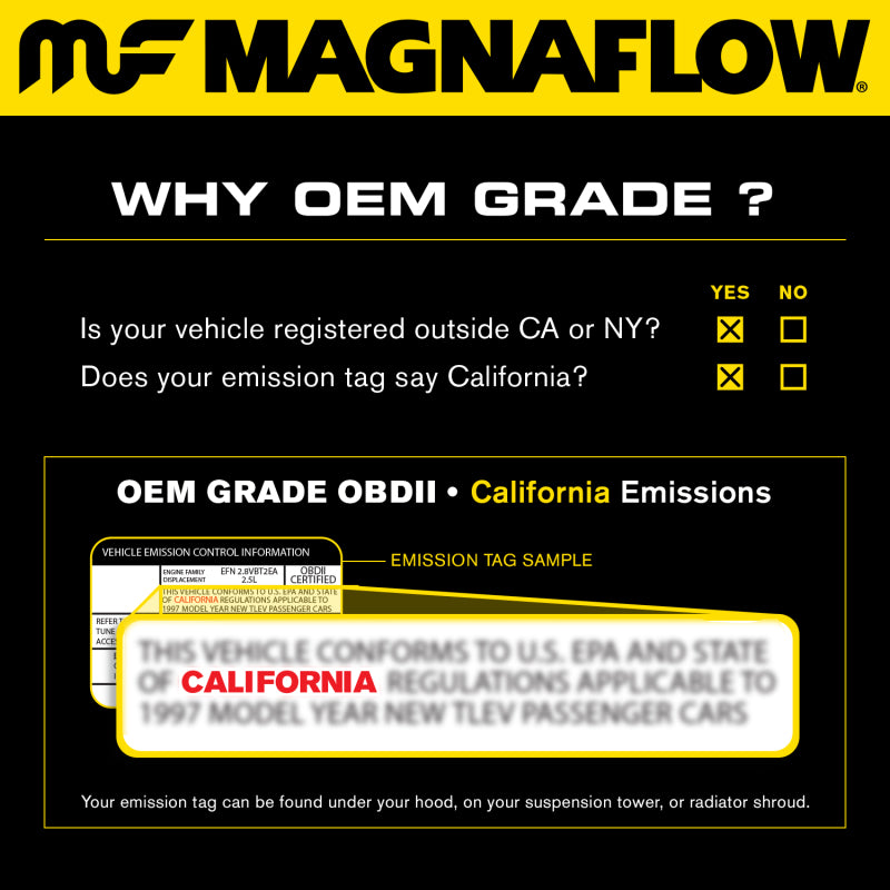 MagnaFlow Conv DF 08-10 Honda Accord 3.5L