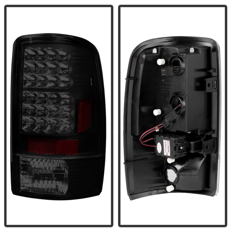 Spyder Chevy Suburban/Tahoe 1500/2500 00-06 LED Tail Lights Black Smoke ALT-YD-CD00-LED-BSM