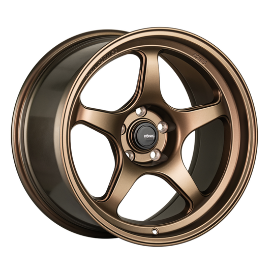 Konig Hyperspec 18x9.5A 5x114.3 ET35 Matte Bronze Wheel (Knurled Bead)
