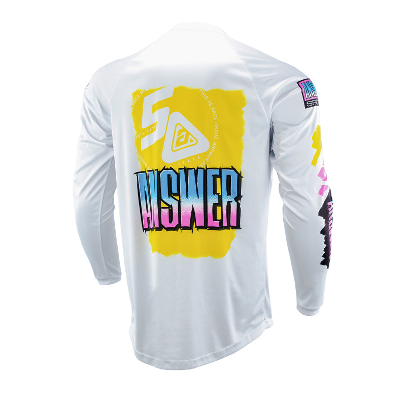 Answer 26 LE Syncron Artifacts Jersey 50 Years Neon Yellow/White/Blue - 2XL