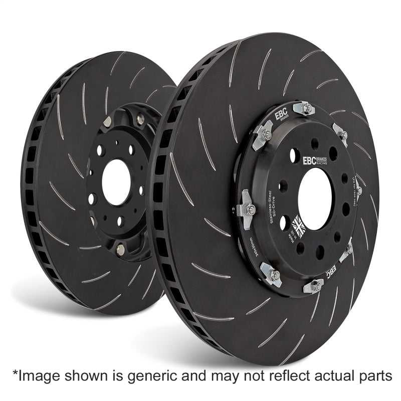 EBC Racing 2016+ Audi TT RS 2 Piece SG Racing Front Rotors