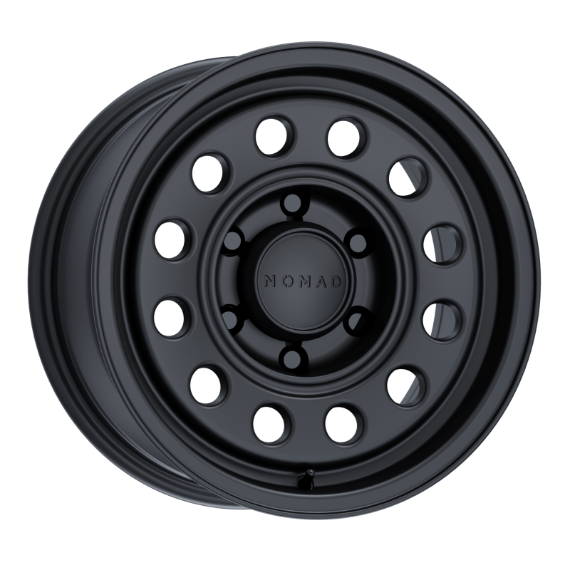 Nomad N501SB Convoy 17x8.5in / 6x139.7 BP / 0mm Offset / 106.1mm Bore - Satin Black Wheel