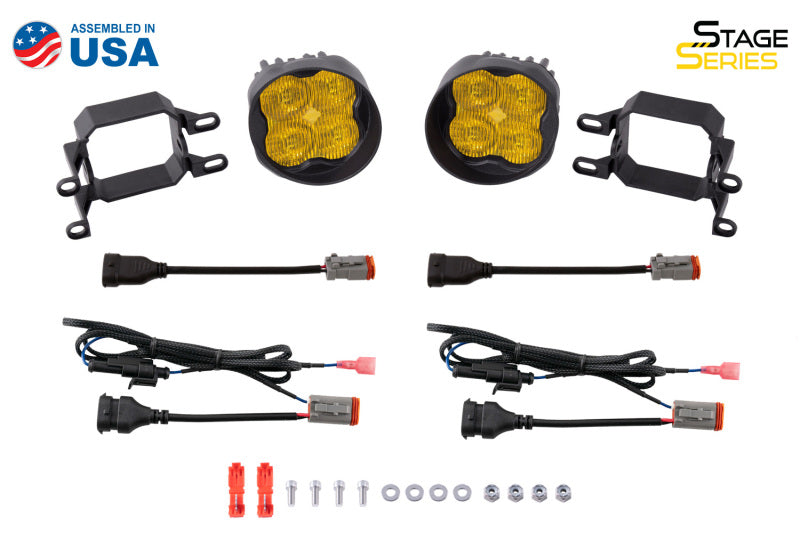 Diode Dynamics SS3 Max Type B Kit ABL - Yellow SAE Fog