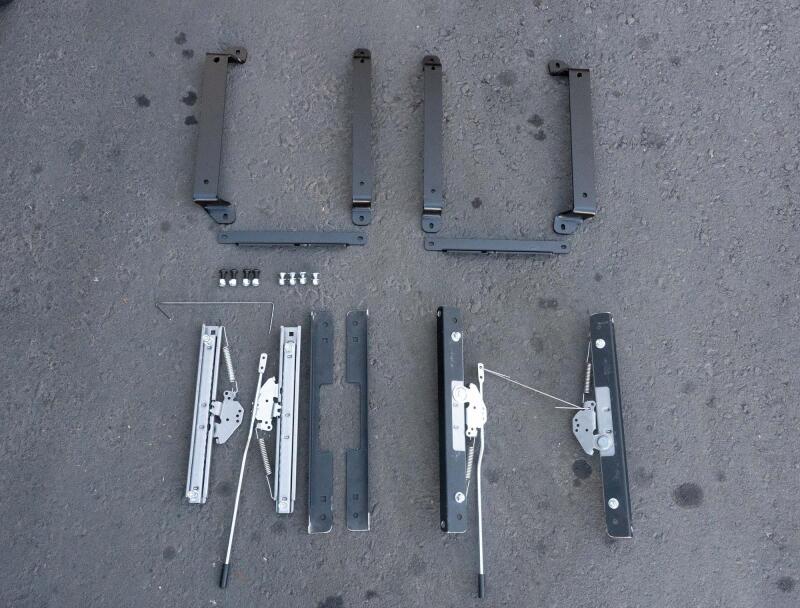 PRP Kawasaki KRX Seat Mount Kit  - Pair