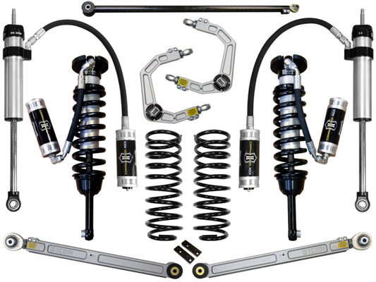 ICON 2010+ Toyota FJ/4Runner 0-3.5" Stage 5 Suspension System w/ Billet UCA