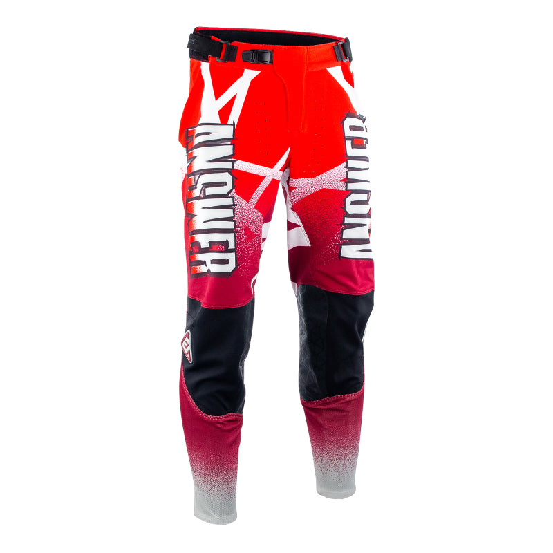Answer 26 LE Elite Chaos Artifacts Pants 50 Years Dark Red/Red/White Size - 32