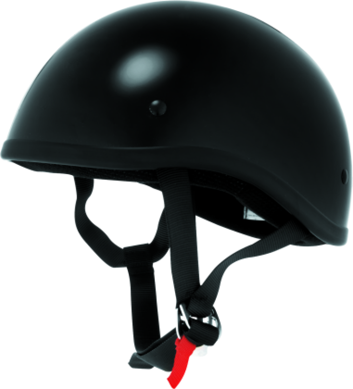 Skid Lids Original Helmet Flat Black - Small