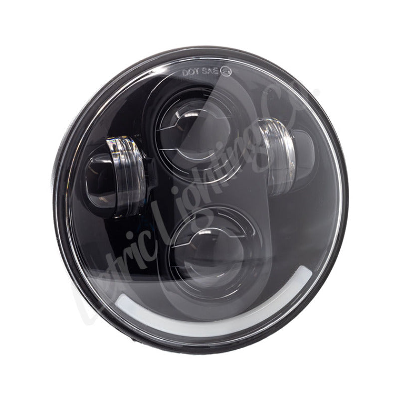Letric Lighting 5.75in LED Black Premium Headlight