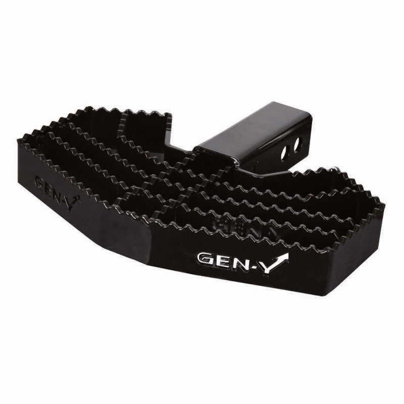 Gen-Y 2in Shank Heavy-Duty 500lb Capacity Serrated Hitch Step