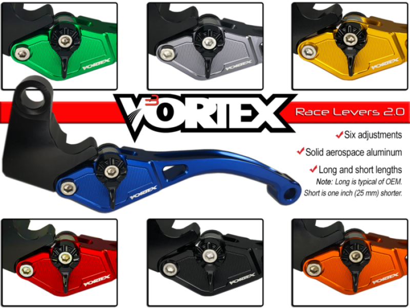 Vortex Racing H-L202 HR05 Brake Lever Long- Black