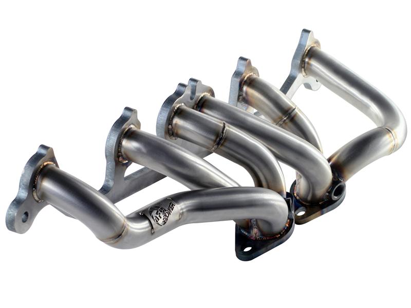 aFe Power Twisted Steel Y-Pipe Aluminized 2in 12-14 Jeep Wrangler (JK) V6 3.6L (4dr)