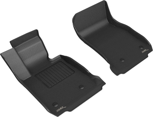 3D MAXpider 12-19 BMW 1 Series Kagu Floor Mat- Black R1