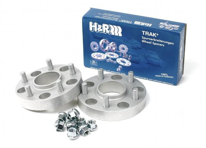 H&R Trak+ 30mm Wheel Adapter Porsche Wheels 5x130 - 71.6 CB to 4x100 - 57.1 CB - 12x1.5