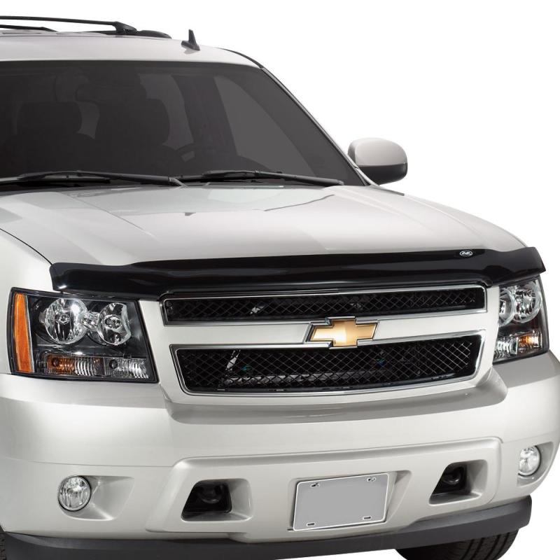 AVS 01-02 Chevy Silverado 1500 Bugflector Medium Profile Hood Shield - Smoke