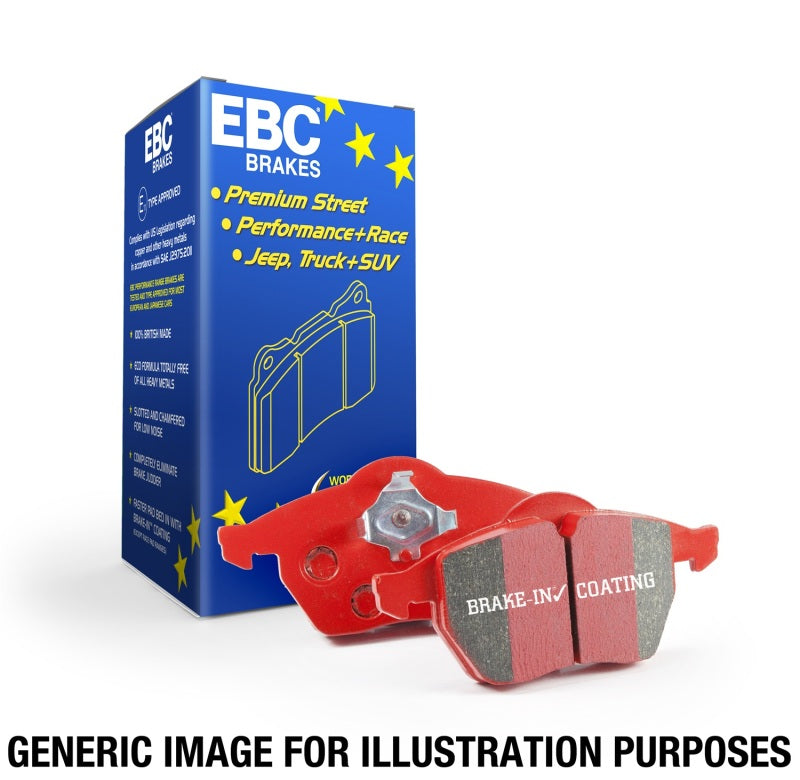 EBC 14-18 BMW M3 3.0 Twin Turbo (F80) Redstuff Rear Brake Pads