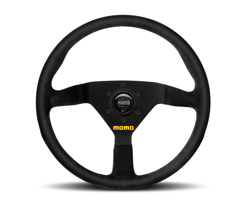 Momo MOD78 Steering Wheel 350 mm -  Black Suede/Black Spokes