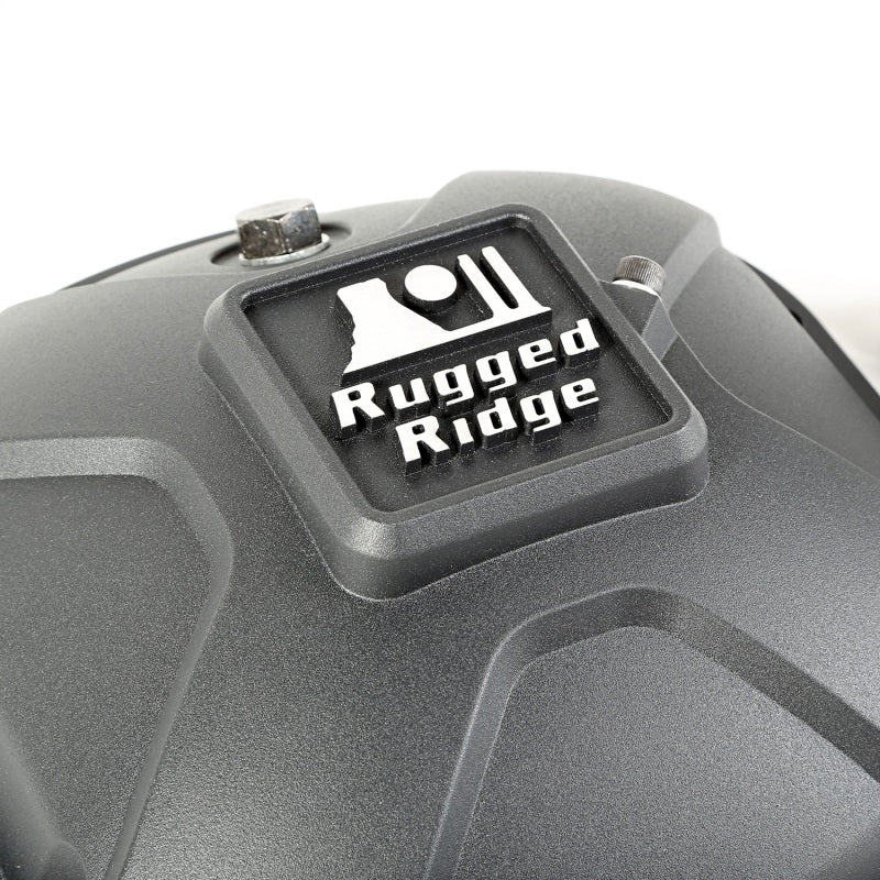 Rugged Ridge Boulder Aluminum Differential Cover Dana 30 Black