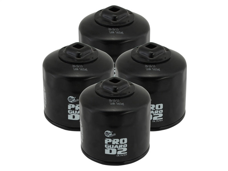 aFe Pro GUARD D2 Oil Filter 13-17 Scion FR-S / Subaru BRZ H4-2.0L (4 Pack)