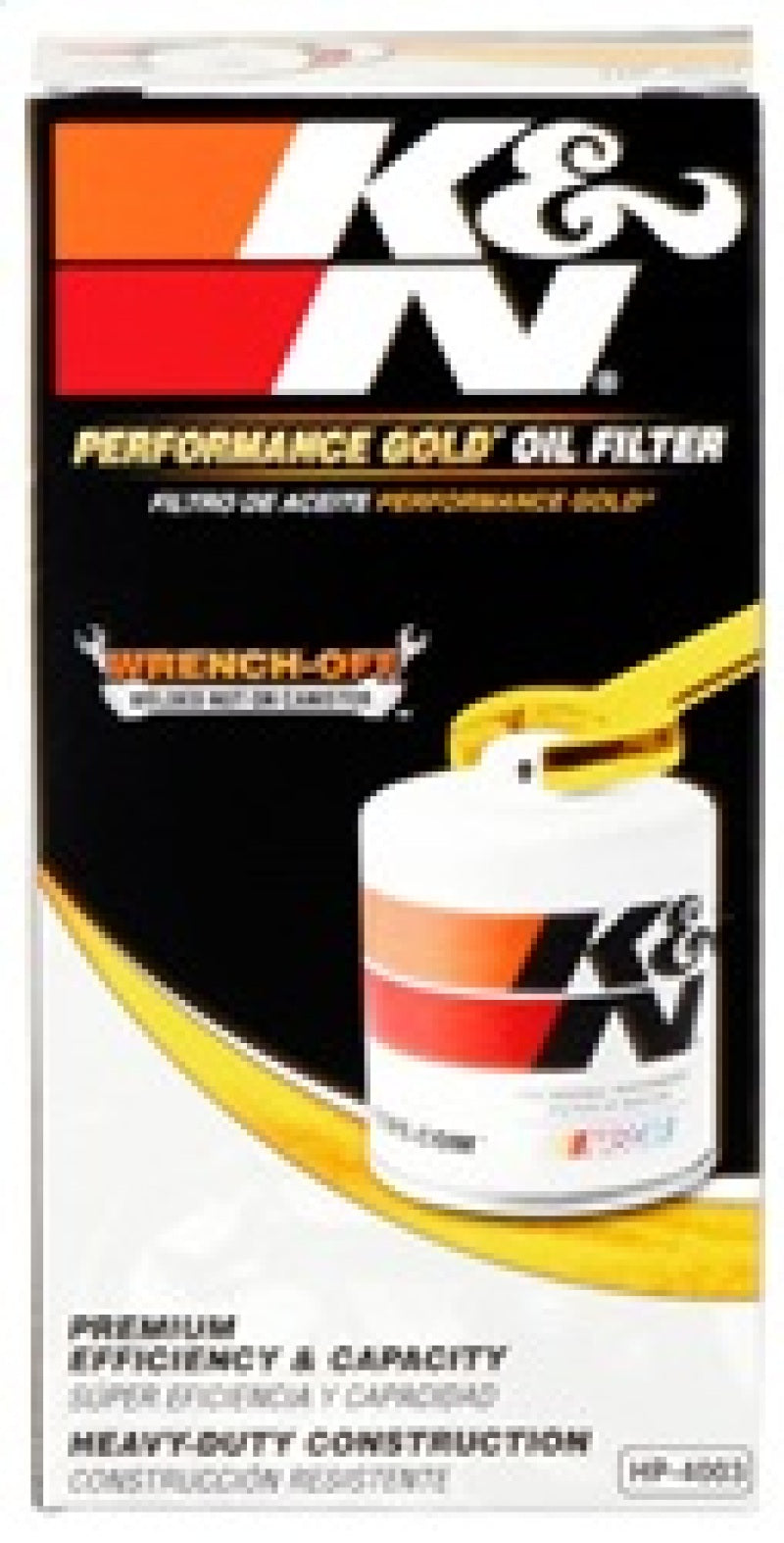 K&N Dodge Performance Gold Oil Filter