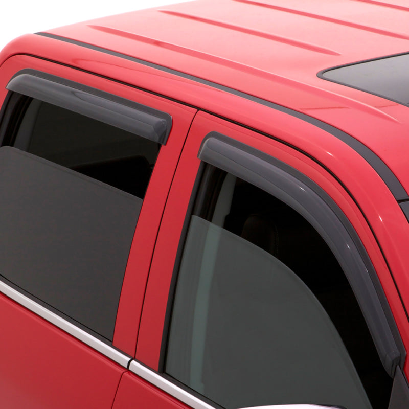 AVS 80-96 Ford F-150 Supercab Ventvisor Outside Mount Window Deflectors 4pc - Smoke