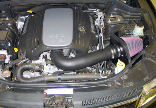 K&N 11 Dodge Durango 5.7L V8 / 11 Jeep Grand Cherokee 5.7L V8 Aircharger Performance Intake