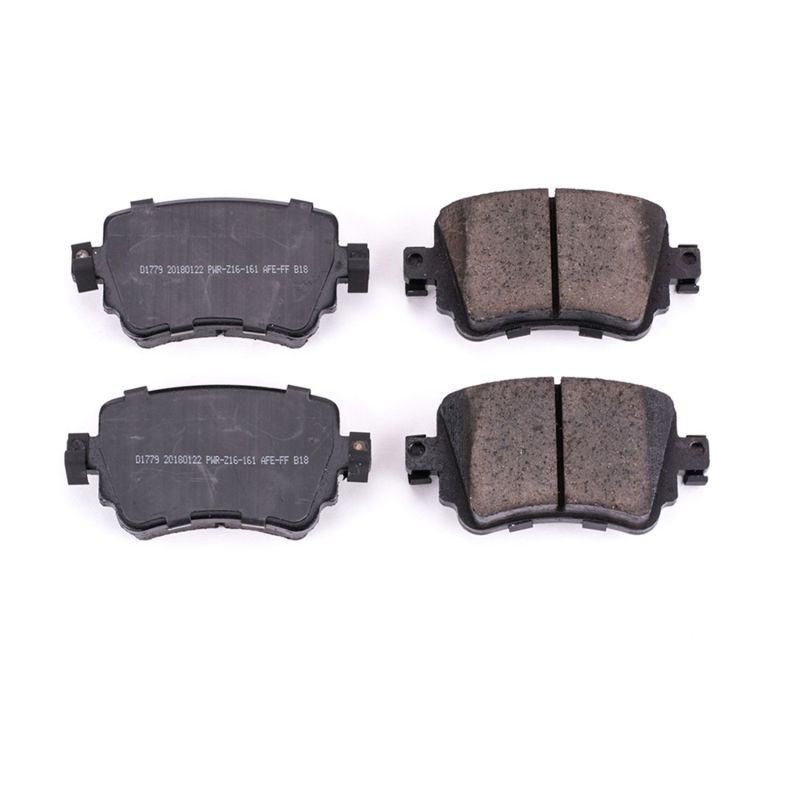 Power Stop 16-18 Audi Q3 Rear Z16 Evolution Ceramic Brake Pads