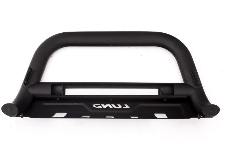 Lund 19-22 Chevrolet Silverado 1500 (Excl. 2019 LD) Bull Bar w/ Light & Wiring-Blk - Black